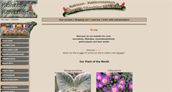 Desktop Screenshot of koehres-kaktus.de
